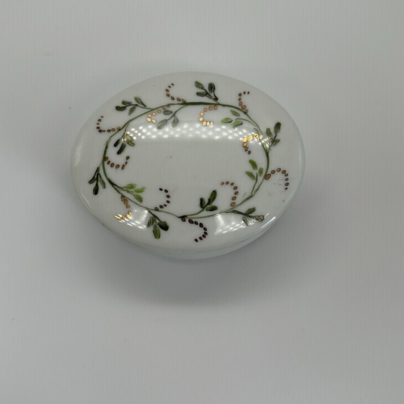 Antique handpainted trinket box limousine - Picture 2 of 9